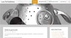 Desktop Screenshot of lesferfadettes.fr
