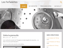Tablet Screenshot of lesferfadettes.fr